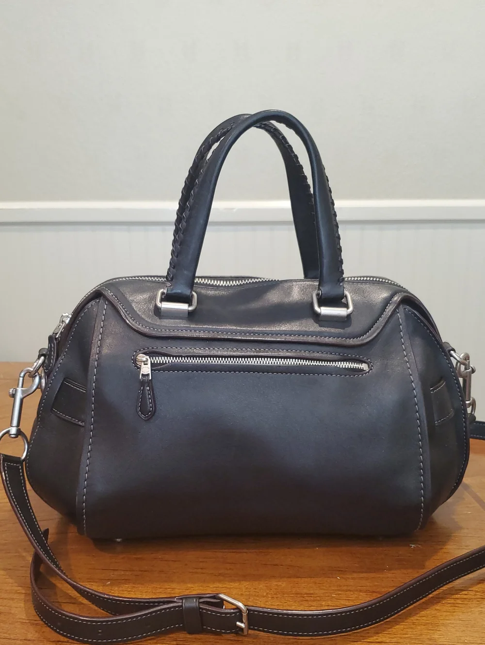 Coach Ace Satchel Glovetanned Leather
